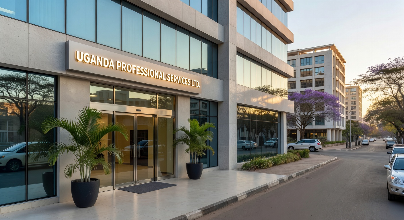 Our Kampala office building