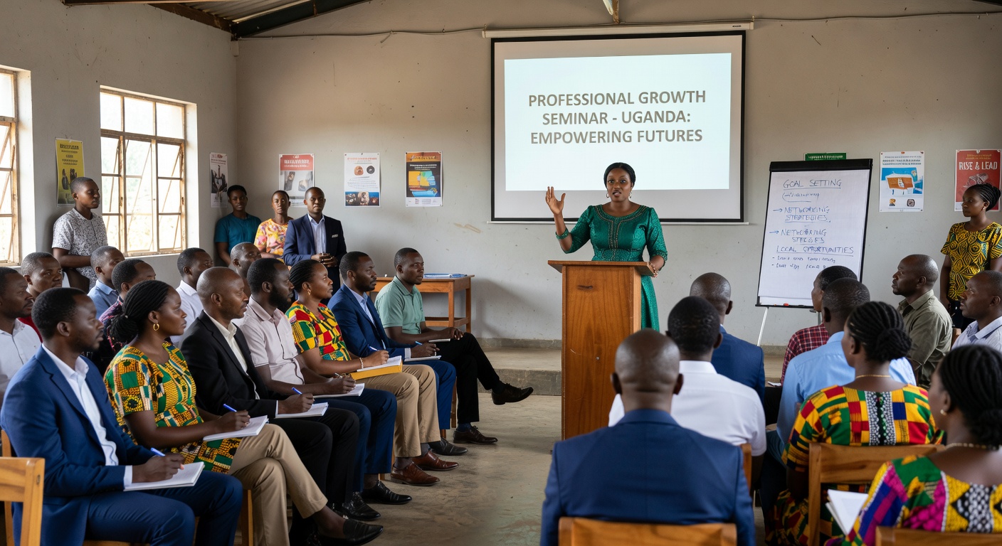 Professional growth seminar in Kampala